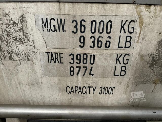 Tankcontainer Welfit Oddy 20FT SWAPBODY 31.050L /  T7 / L4BN / AMKD / 5Y ...