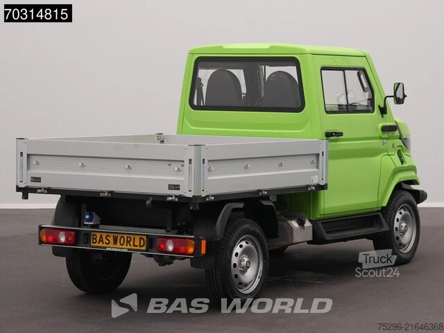 Læsseplatform EVUM Motors aCar 4x4 Kipper 100% Elektrisch 23kWh Open Laad...