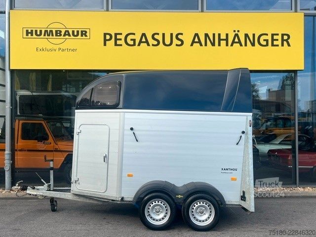 Arklių pervežimo priekaba HUMBAUR Xanthos 2 Pferdeanhänger 2,4t 1. Hand
