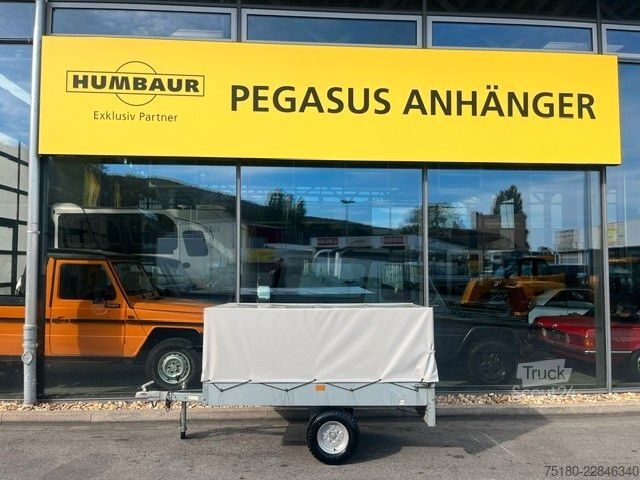 PKW-Anhänger STEMA HL 4075 Kastenanhänger 750 kg Plane + Spriegel
