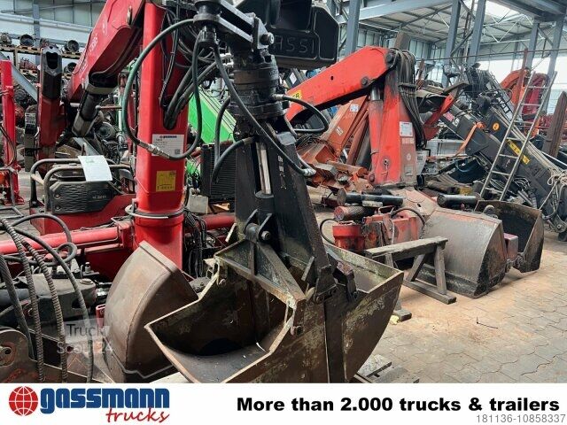 Kamyon üzerine monteli vinç ZL 300 Tiefbaugreifer