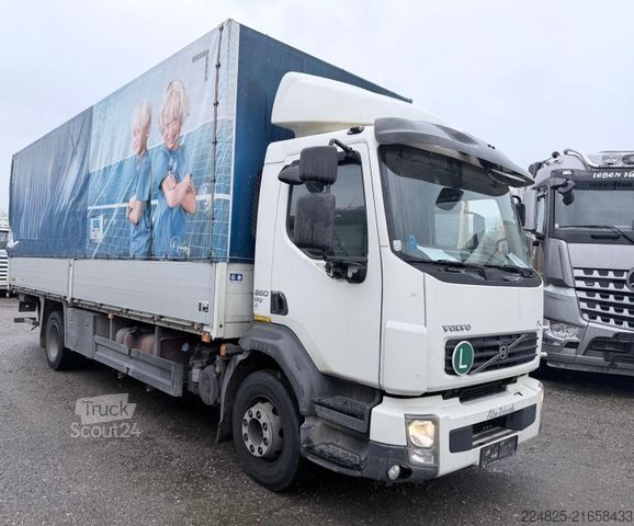 Platós teherautó ponyvával VOLVO FL 260 PRITSCHE PLANE+LBW*2012*EURO5*05/26*