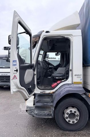 Platós teherautó ponyvával VOLVO FL 260 PRITSCHE PLANE+LBW*2012*EURO5*05/26*