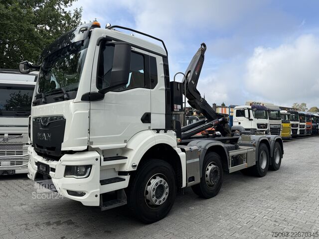 Tippbil MAN TGS 35.470 8X4 BB Haken Multilift