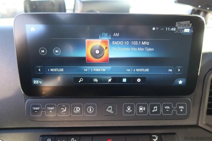 Koffer Mercedes-Benz Actros 2127L Bak+ Klep 2000kg Euro6