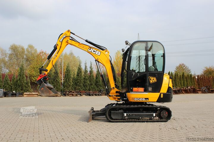 Mini excavatrice JCB 8026 CTS