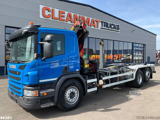 Système de bras à crochet Scania P 360 Euro 6 Retarder Palfinger 17 Tonmeter laa...