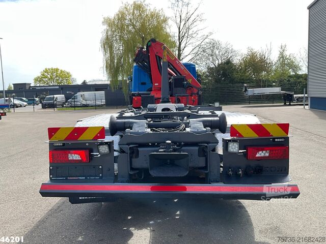 Système de bras à crochet Scania P 360 Euro 6 Retarder Palfinger 17 Tonmeter laa...