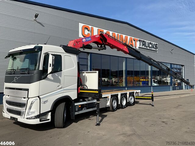 Kranwagen Volvo FH 460 Euro 6 HMF 50 Tonmeter laadkraan NEW & U...