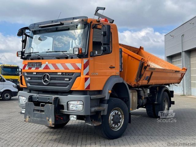 Anden MERCEDES-BENZ Axor 1829 AK 4x4 2-Achs Allradkipper Meiller