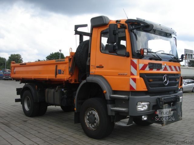 Anden MERCEDES-BENZ Axor 1829 AK 4x4 2-Achs Allradkipper Meiller