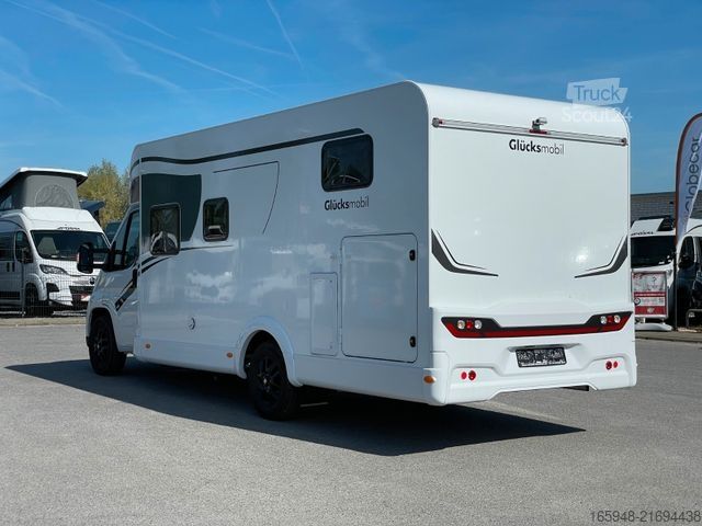 Half-integraal camper Glücksmobil 741 EB *Hubbett**RFK**Navi**Markise*