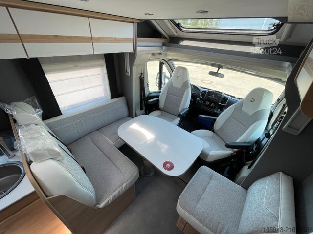 Half-integraal camper Glücksmobil 741 EB *Hubbett**RFK**Navi**Markise*