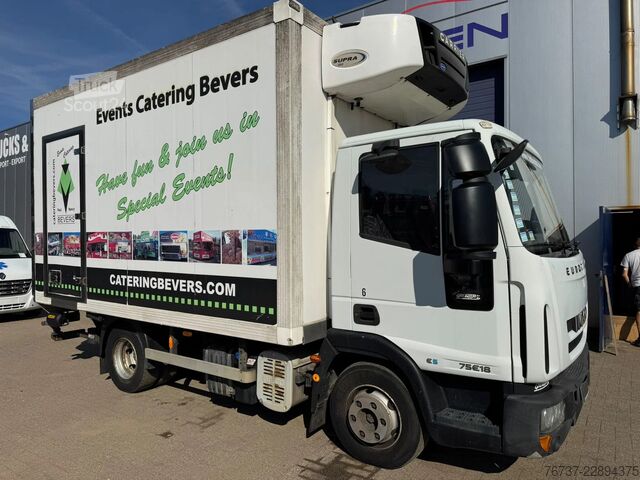 Transport chłodniczy/mrożony Iveco Eurocargo **75E18-EURO5-BELGIAN TRUCK**
