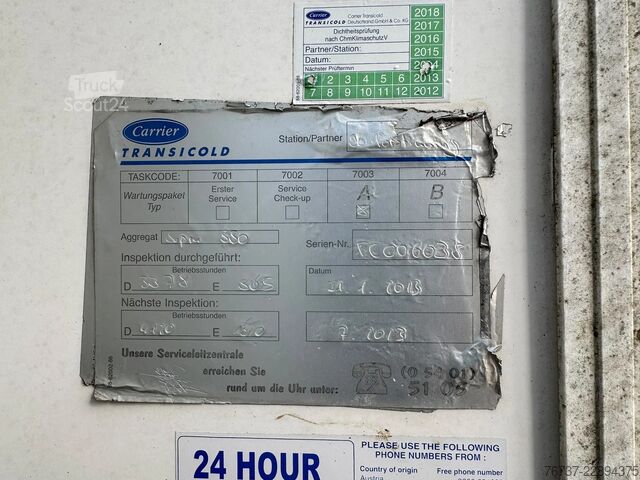 Transport chłodniczy/mrożony Iveco Eurocargo **75E18-EURO5-BELGIAN TRUCK**