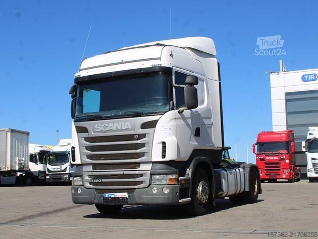 Standarta vilcējs SCANIA R 420, RETARDER, EURO 5