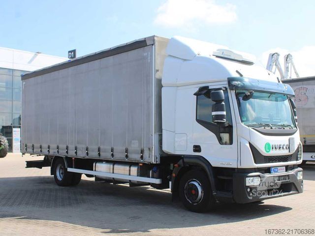 Вантажівка з відкритою платформою IVECO EUROCARGO 14E28, SECONDARY AIR CONDITIONING