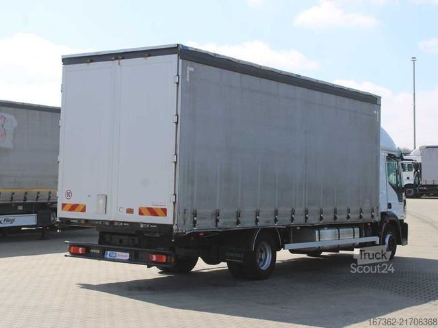 Вантажівка з відкритою платформою IVECO EUROCARGO 14E28, SECONDARY AIR CONDITIONING