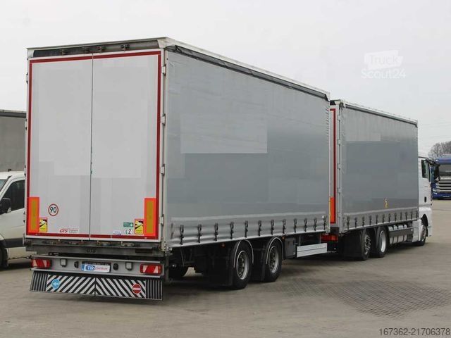 Джамбо-вантажівка MAN TGX 24.500, TRANSIT SET, AIR SISPENSIONS, NAVI