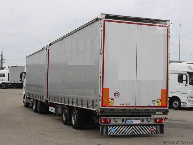 Джамбо-вантажівка MAN TGX 24.500, TRANSIT SET, AIR SISPENSIONS, NAVI