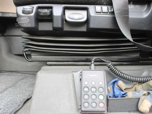 Вантажівка з платформою і тентом MAN TGX 24.500, TRANSIT SET, AIR SISPENSIONS, NAVI