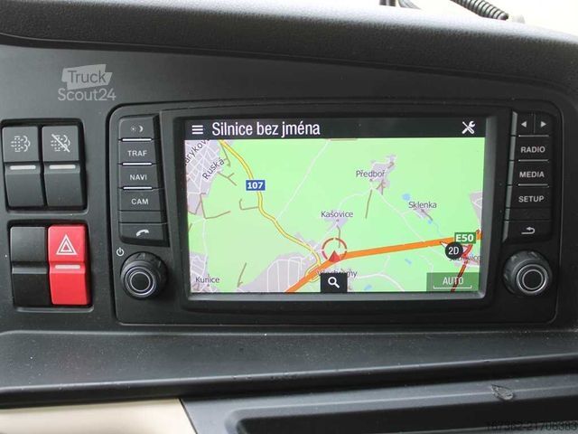 Вантажівка з платформою і тентом MAN TGX 24.500, TRANSIT SET, AIR SISPENSIONS, NAVI