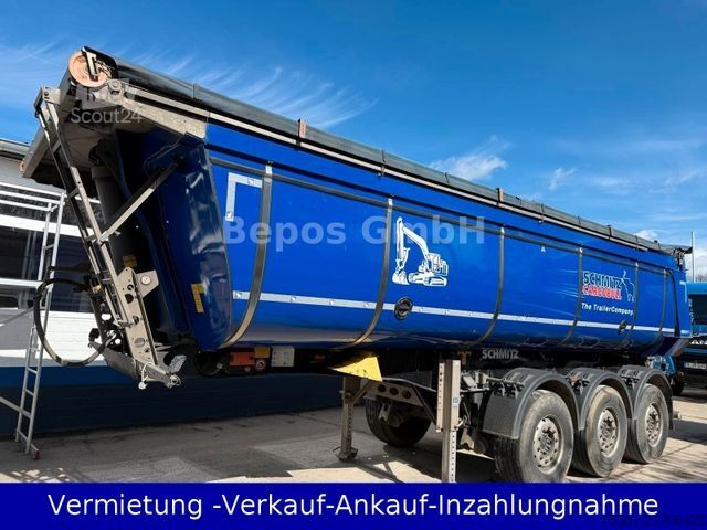 Kipper Auflieger SCHMITZ CARGOBULL SKI SL 7.2 E-Verdeck-Thermo-Hardox-Stahl-25m³-