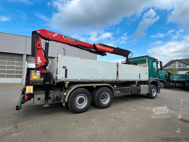 Autokran MERCEDES-BENZ Arocs 2648 6x2 3-Achs Kipper Heckkran Funk