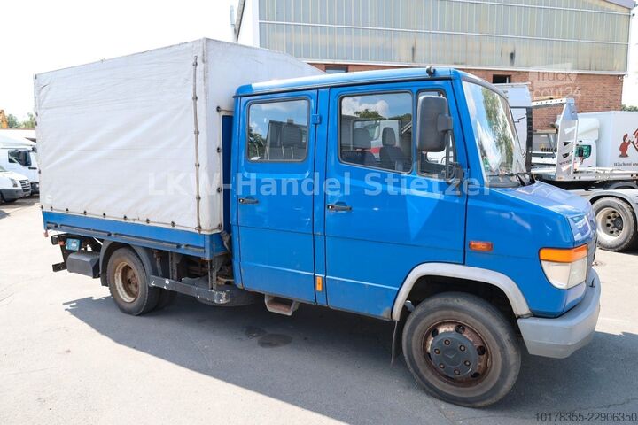 Kombi vozilo sa ceradom MERCEDES-BENZ 814D Vario Pritsche + Plane, LBW, 7 Sitze, PMK2