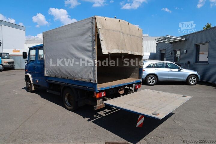 Kombi vozilo sa ceradom MERCEDES-BENZ 814D Vario Pritsche + Plane, LBW, 7 Sitze, PMK2