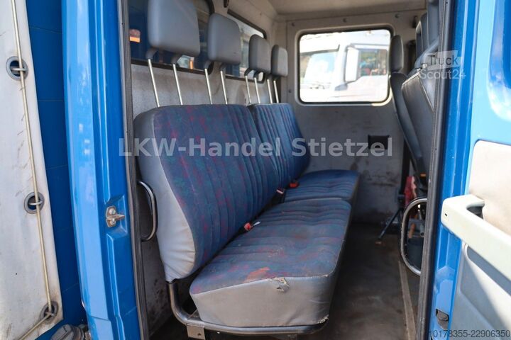 Kombi vozilo sa ceradom MERCEDES-BENZ 814D Vario Pritsche + Plane, LBW, 7 Sitze, PMK2