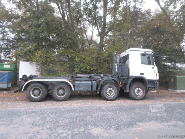 Kamion s kipom s pomičnim kontejnerom MERCEDES-BENZ 4141/8x4/ AT Motor 80.000 KM