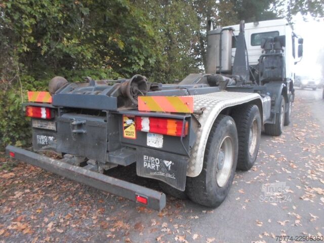 Kamion s kipom s pomičnim kontejnerom MERCEDES-BENZ 4141/8x4/ AT Motor 80.000 KM