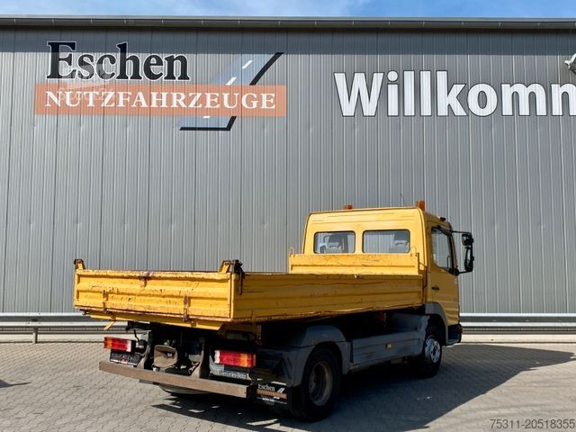 Trīspusēja pašizgāzēja furgons MERCEDES-BENZ 818 Atego | MEILLER*6-Gang manuell*AHK*Klima*ABS