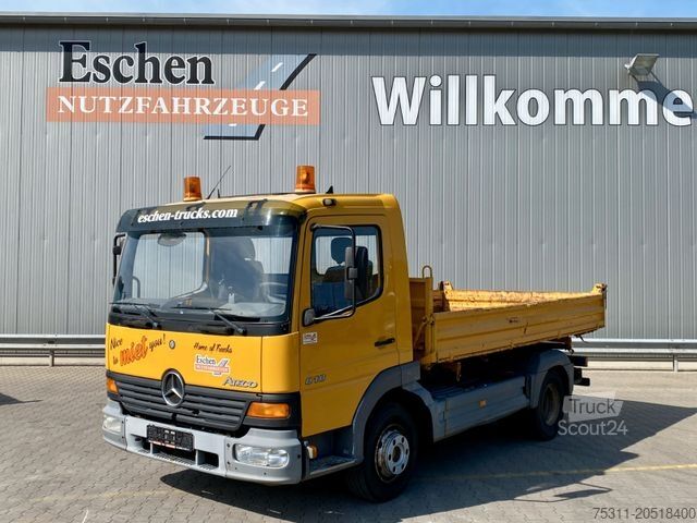 Tippbil skåpbil MERCEDES-BENZ 818 Atego | MEILLER*6-Gang manuell*AHK*Klima*ABS