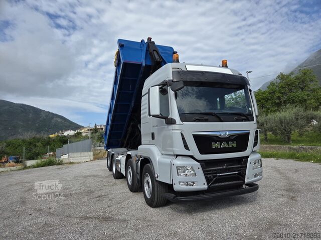 Kanca kasalı yük kamyonu (roll-off) MAN TGS 32.480