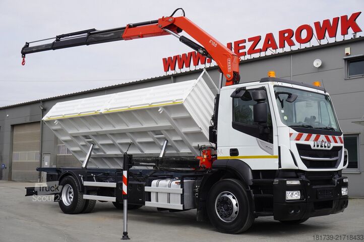 Basculant cu 2 laturi Iveco Stralis 19.310 / 2-side tipper / Fassi