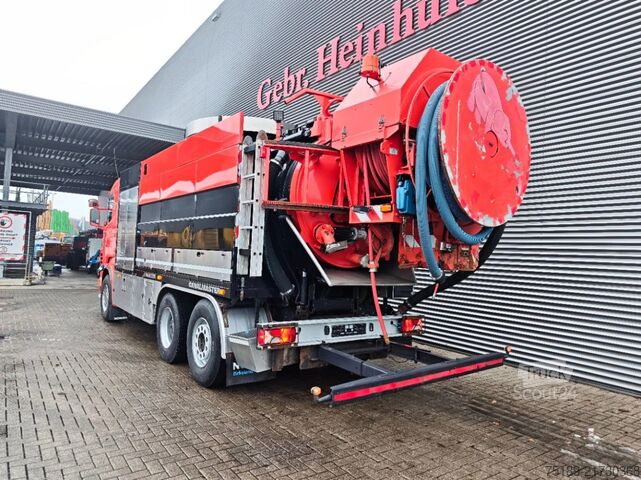 Saugfahrzeug Scania R500 V8 6x2 Müller Canalmaster CMF 170KT 10.000...