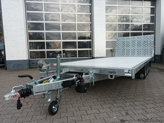 Aanhangwagen autotransporter trailershop Martz UNIVERSAL GT Kipp 600/3 S 3500kg