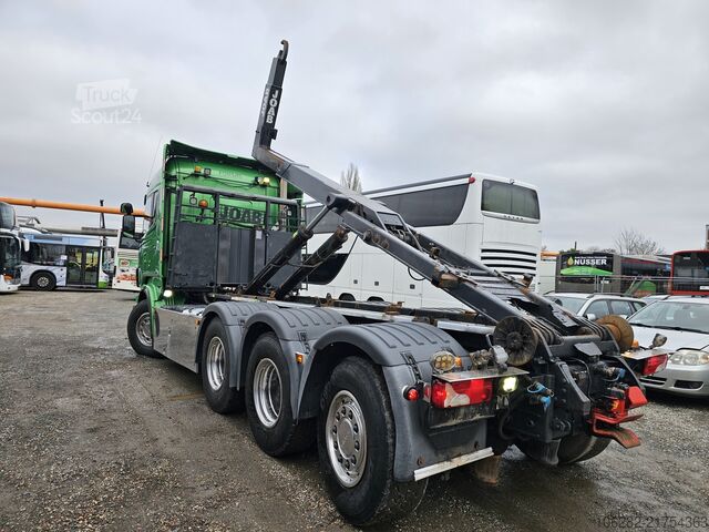 контейнеровоз з гачком (рол-офф) SCANIA R560 LB8X4X4HSA JOAB Blatt/Luft Lenkt/Li
