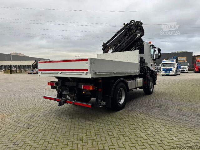 Camion cu macara Iveco Trakker 410 4x4 Hiab 244-5 + Fly jib , winch 12...