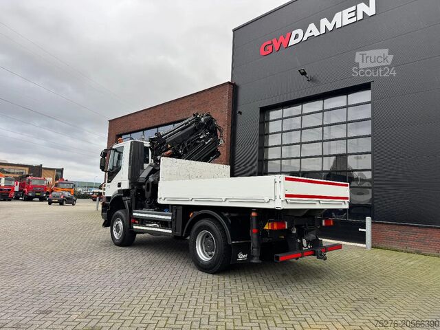 Krano sunkvežimis Iveco Trakker 410 4x4 Hiab 244-5 + Fly jib , winch 12...