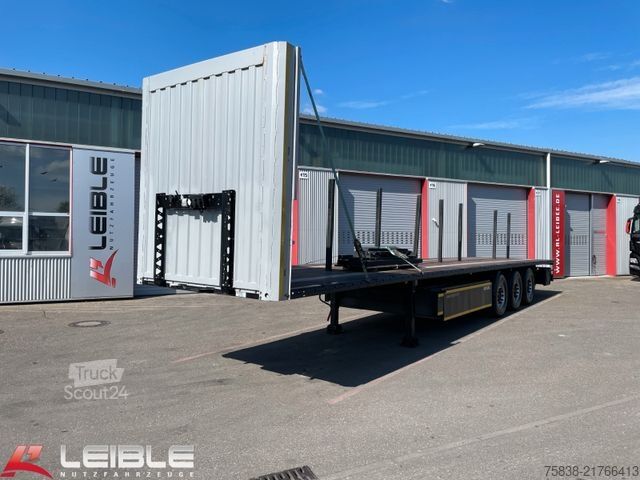 Arbejdsplatform sættevogn KÖGEL S24-1 Plateau Rungen *Liftachse*Palettenkasten