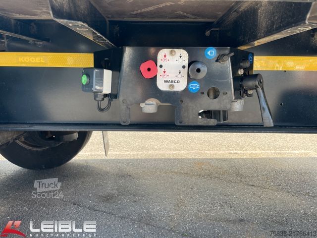 Arbejdsplatform sættevogn KÖGEL S24-1 Plateau Rungen *Liftachse*Palettenkasten