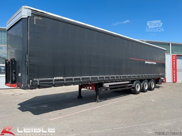 Semi-remorque bâchée KÖGEL SN24*Standard Tautliner*SAF*Reifen 100%*