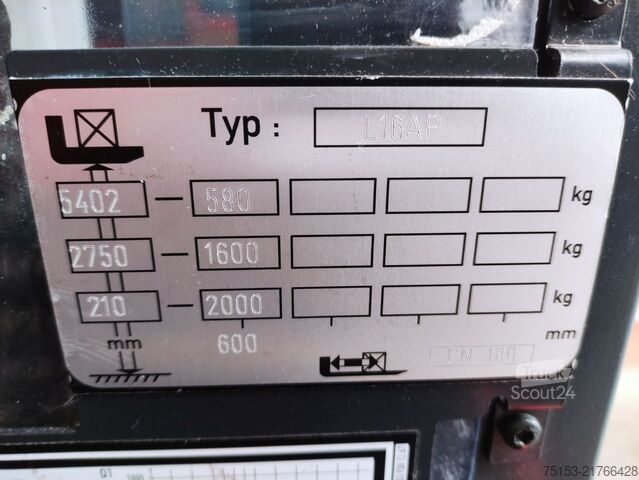 Paletové zakladače Linde L16APi-1173