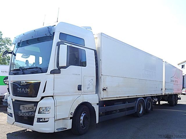 Camion de boissons MAN 26.440 TGX*7,7m Schwenkwand*ATM 38 tkm*LBW*Retar