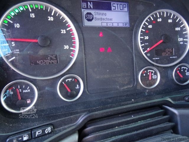 Camion de boissons MAN 26.440 TGX*7,7m Schwenkwand*ATM 38 tkm*LBW*Retar