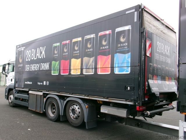 Camião de bebidas MAN 26.460 TGS*kpl. Zug*2x 2,5to LBW*38Pal*Lift/Lenk