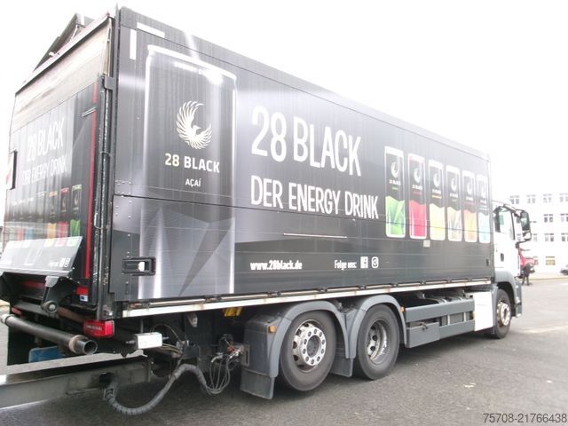 Camião de bebidas MAN 26.460 TGS*kpl. Zug*2x 2,5to LBW*38Pal*Lift/Lenk